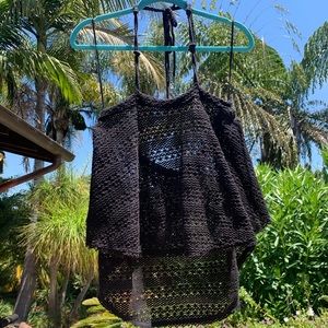 free people crochet halter top